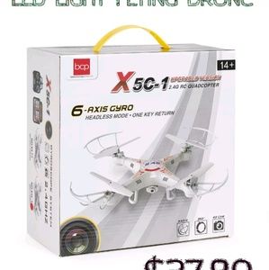 LED flying remote control drone